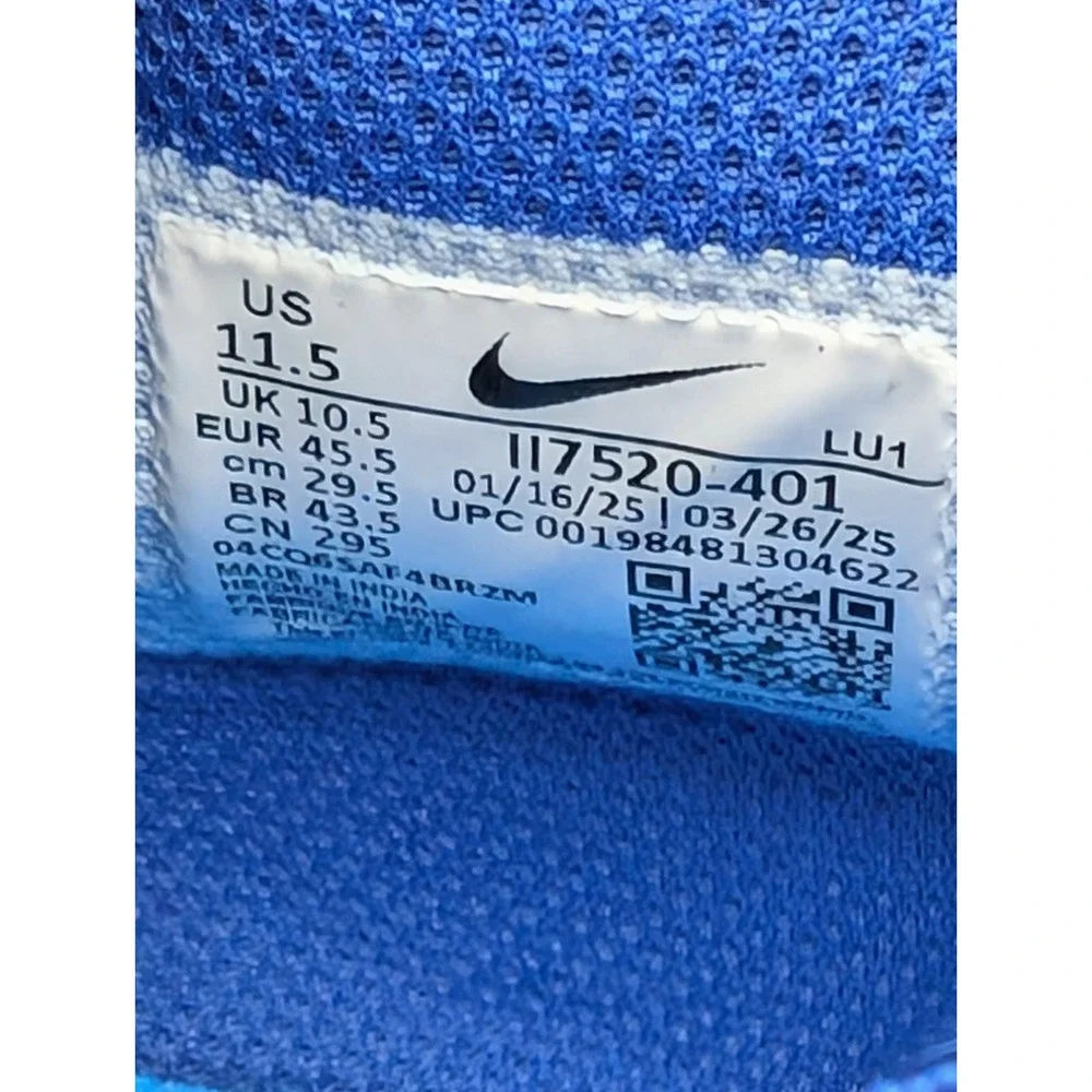 Nike LeBron Witness IX Shoes Mens 11.5 Game Royal White Basketball Sneakers